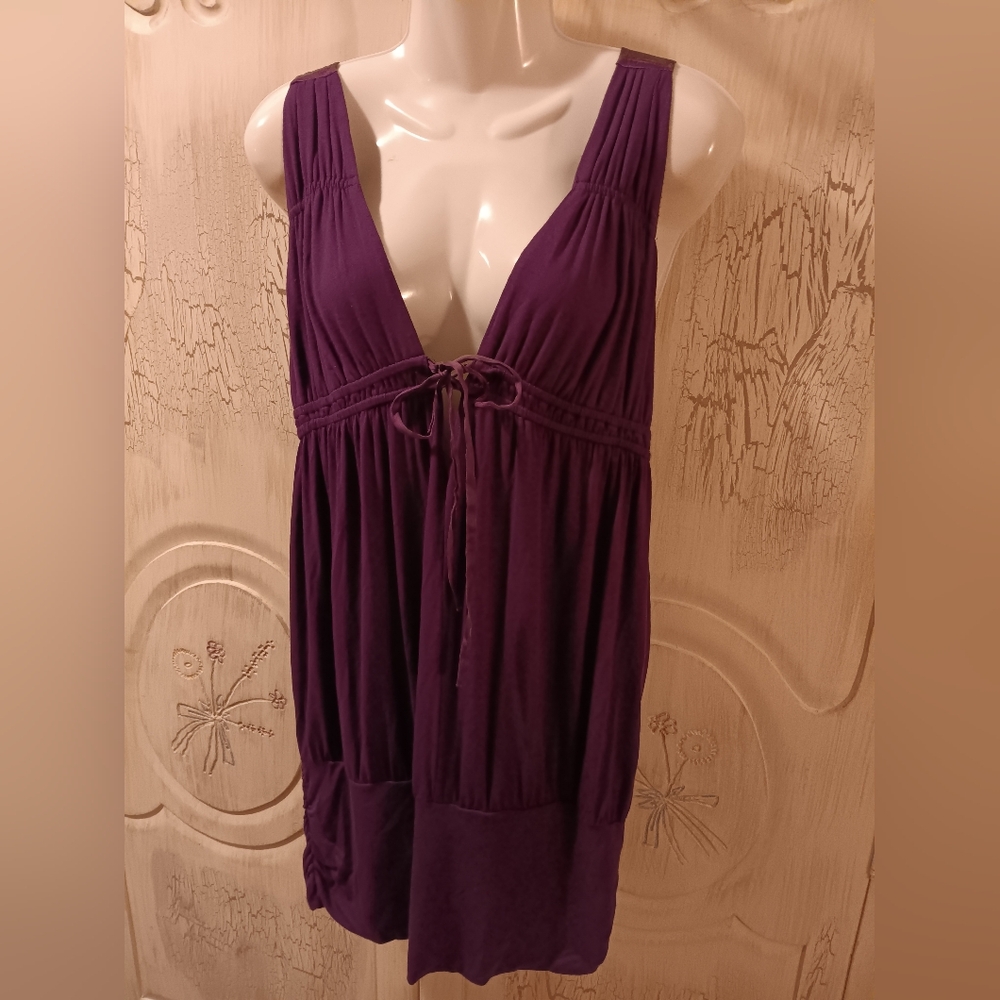Bebe Sexy Purple Dress